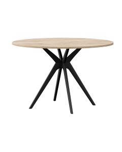 Okrogla miza fi 120, črna, Aruna
