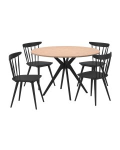 Jedilniški sestav, miza Aruna in 4 Athena stolov