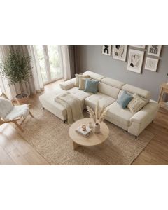 Kotna raztegljiva sedežna garnitura, Osaka L