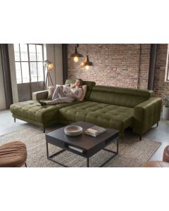 Modularna kotna sedežna garnitura z električno funkcijo, Lumia L