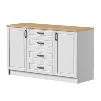 Komoda 2 vrata in 4 predali, Julija 150 cm