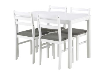 Jedilniški sestav, miza Alicante in 4 stoli Sawana