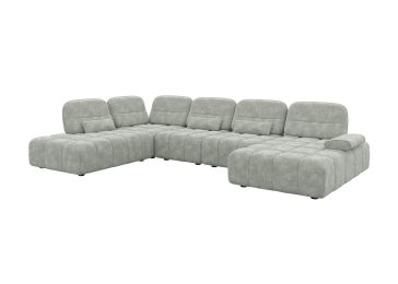 Modularna sedežna garnitura v obliki črke U, Akita XXL