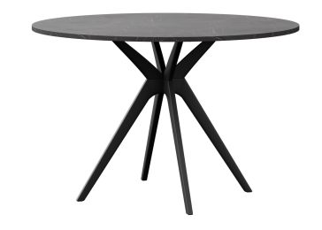 Okrogla miza fi 120, črna, Aruna