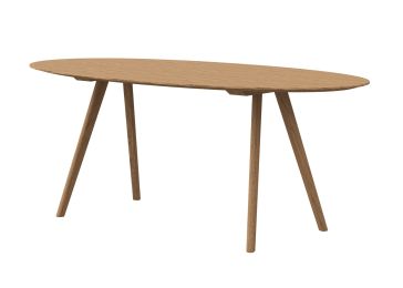 Miza 200x100 cm cimet hrast, Avola