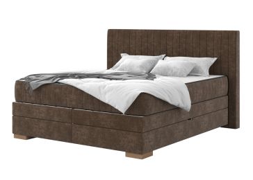 Boxspring postelja z vzmetnico, Bari