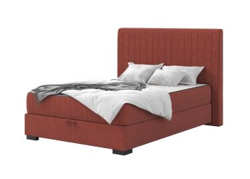 Oblazinjena postelja z vzmetnico in dnom, Bari