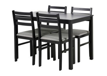 Jedilniški sestav, miza Alicante in 4 stoli Sawana