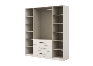 Omara 220x202 s predali, 525 črna 256, Cvita Next