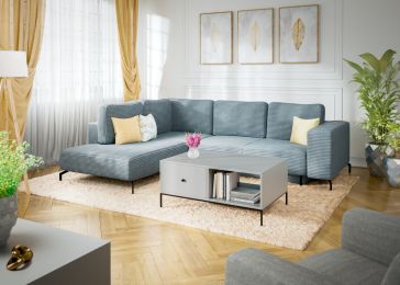 Kotna raztegljiva sedežna garnitura, Elia