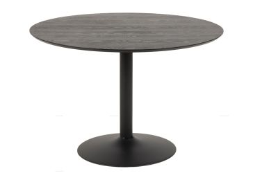 Okrogla miza fi 110, črno, Ibiza