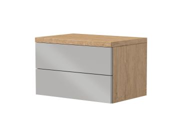 Viseča TV komoda 2 predala, Liberta 70 cm