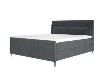Box Spring postelja z nadvložkom, Makari