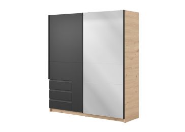 Drsna omara 200x180 s predali, Nela
