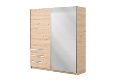 Drsna omara 200x180 s predali, Nela
