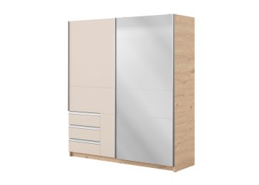 Drsna omara 200x180 s predali, Nela