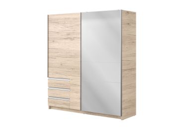 Drsna omara 200x180 s predali, Nela