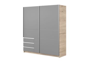 Drsna omara 200x180 s predali, Nela