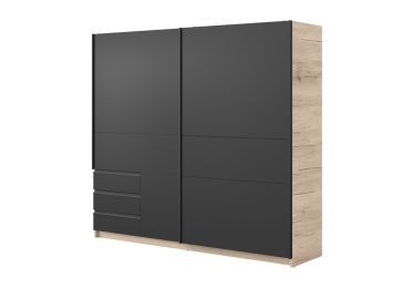 Drsna omara 200x220 s predali, Nela