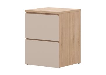 Nočna omarica z 2 predaloma, Oskar Lux 2