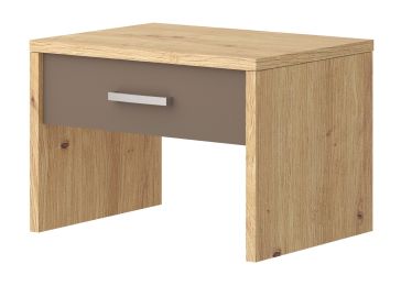 Nočni omarček hrast Ontario, Oskar Lux