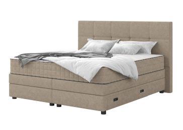 Boxspring postelja s predalom in vzmetnico, Pesaro