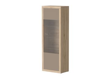 Visoka vitrina s steklenimi vrati, Porta