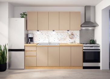 Blok kuhinja, Una hrast ontario/capp., 200 cm