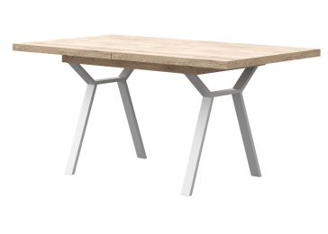 Raztegljiva miza, bela, Zula