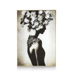 Okrasna slika, Flower crown 100x70