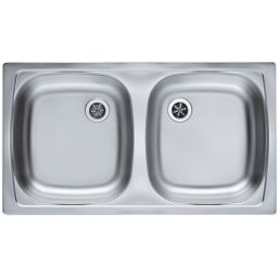 Pomivalno korito BASIC 160 2x780 x 435 Alveus