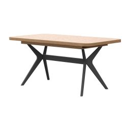 Miza raztegljiva, antracit, Davos