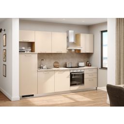 Blok kuhinja, Dea hrast chalet/saten sijaj/tabacco, 300 cm