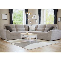 Kutna garnitura na razvlačenje, Dora max, siva, Prima namjestaj, online