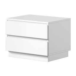 Nočni omarici 2L belo, Oskar Lux