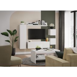 Regal za dnevno sobo, Riva belo S1