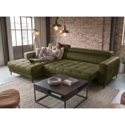 Modularna kotna sedežna garnitura z električno funkcijo, Lumia L