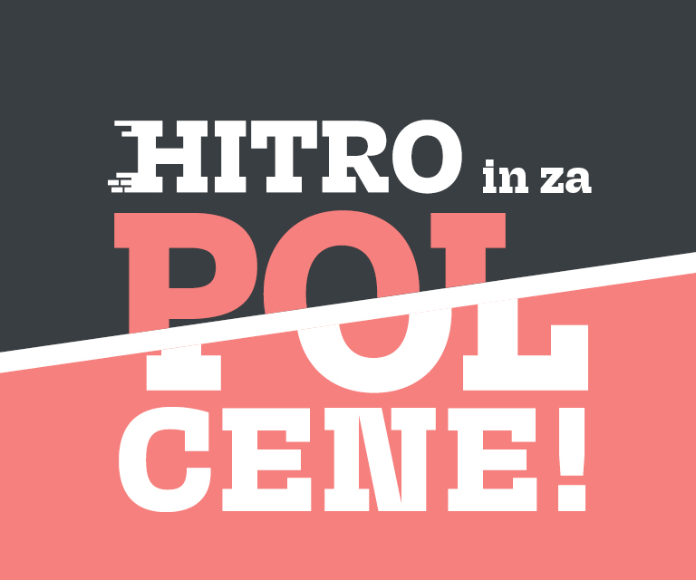 Prelistajte letak in poiščite izdelke hitro in za pol cene