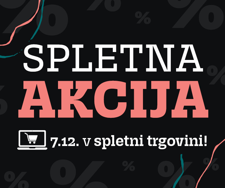 To nedeljo izkoristite spletno akcijo in prihranke do 60 %.