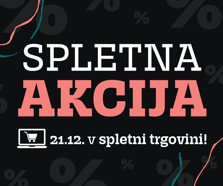 To nedeljo izkoristite spletno akcijo in prihranke do 50 %.