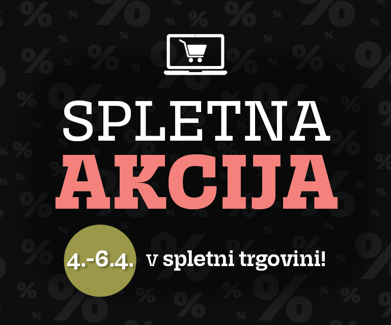 Izkoristite veeeeliko spletno akcijo in prihranke do -40 %!