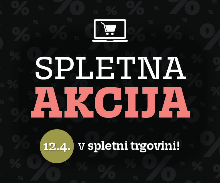 Izkoristite veeeeliko spletno akcijo in prihranke do -40 %